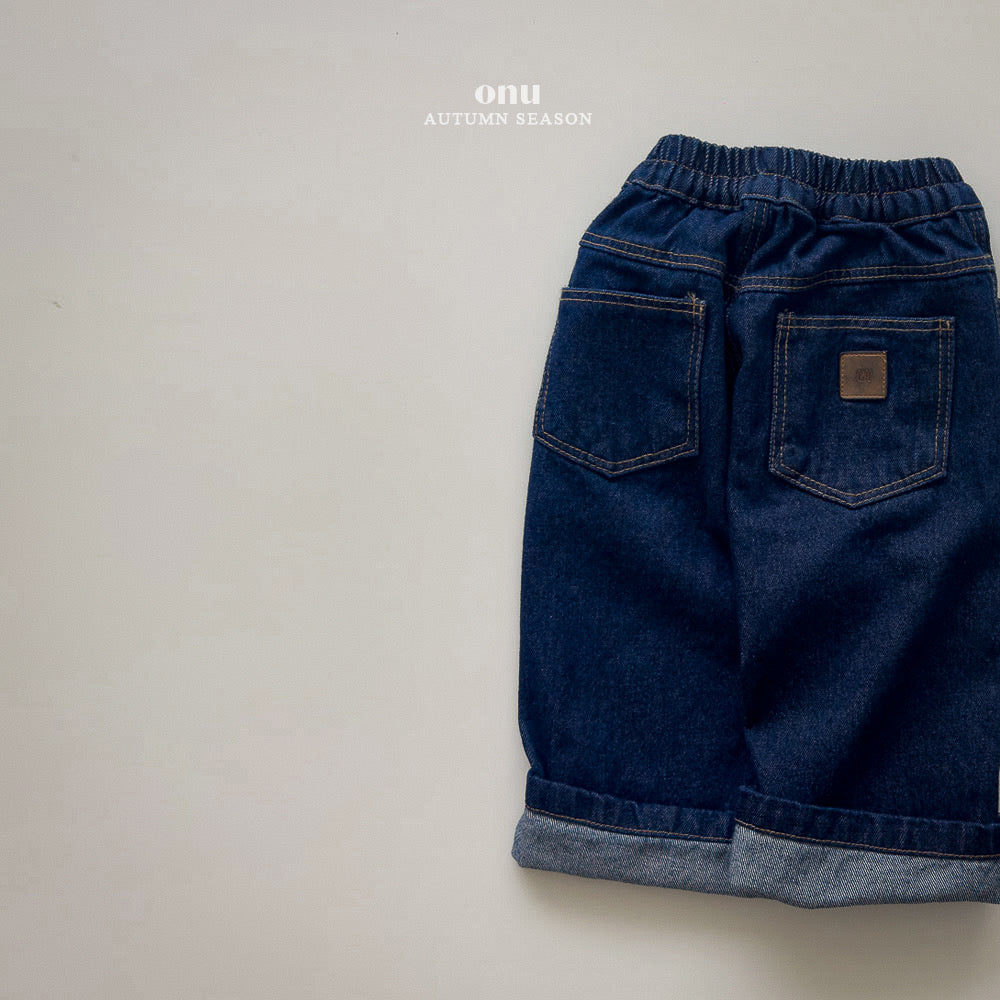 Onu straight denim pants